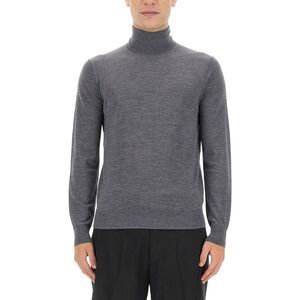 BALLANTYNE Men's Merino Wool Turtleneck Sweater Men GREY Sweaters & Cardigans